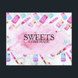 Prospectus 11,4 Cm X 14,2 Cm Treats Pretzels Baker Bakery Treats Pink<br><div class="desc">Treats Chocolate Bakery Business Flyers</div>