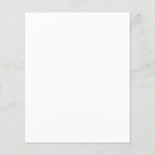 Prospectus 11,4 Cm X 14,2 Cm Un triangle blanc équilatéral centré sur une plain