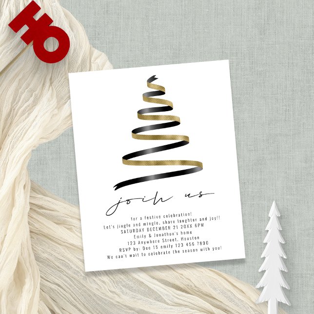 Prospectus 11,4 Cm X 14,2 Cm Value Simple Gold Black Tree (Value PAPER not card alternative)
