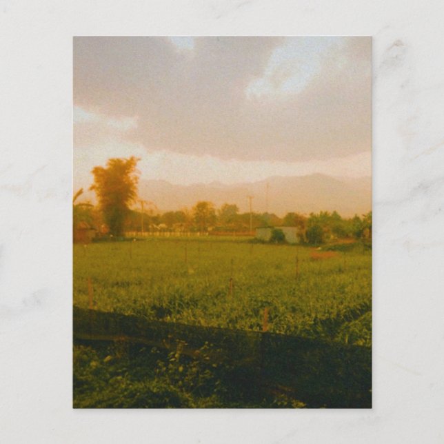 Prospectus 11,4 Cm X 14,2 Cm Vang Vieng - Laos (Devant)