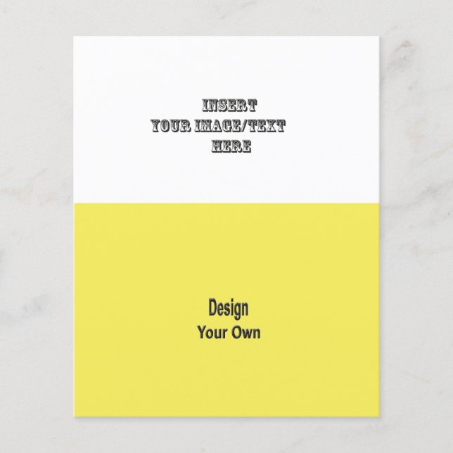 Prospectus 11,4 Cm X 14,2 Cm Vide (Devant)