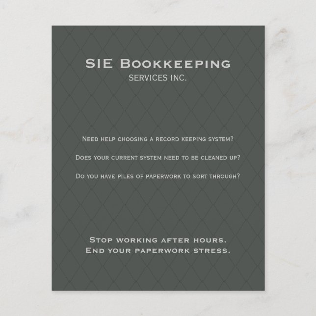 Prospectus 11,4 Cm X 14,2 Cm VOL PROMOTIONNEL AFFAIRES simplement gris intellig (Devant)