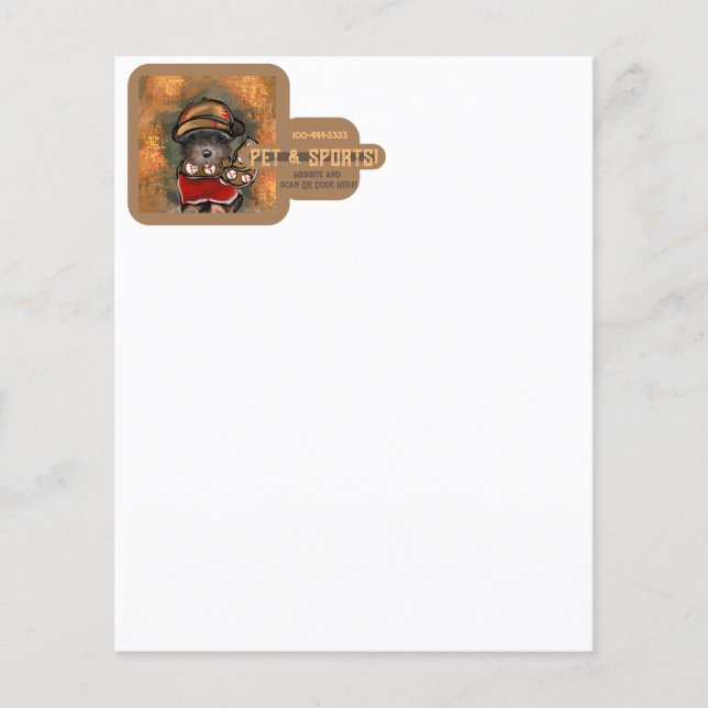 Prospectus 11,4 Cm X 14,2 Cm Yorkie Poo (Devant)