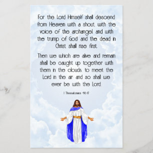 Prospectus 14 Cm X 21,6 Cm 1 Thessaloniciens 4:16-17