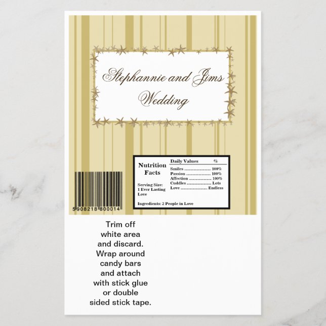 Prospectus 14 Cm X 21,6 Cm 2 Hershey's Large Bar Wrapper Sandy Beach (Devant)