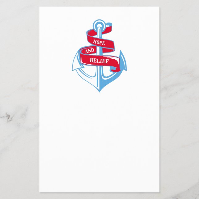 Prospectus 14 Cm X 21,6 Cm Ancre (Devant)