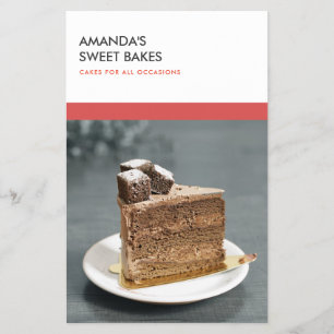 PROSPECTUS 14 CM X 21,6 CM ATELIER DE CLASSE MODÈLE PHOTO NOIR ROUGE MODERNE