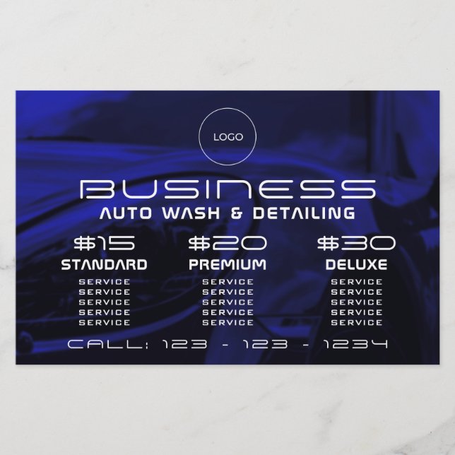 Prospectus 14 Cm X 21,6 Cm Automobile moderne et élégante  (Devant)