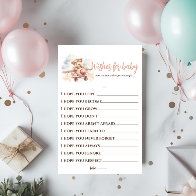 Prospectus 14 Cm X 21,6 Cm Baby shower d'aventure Whimsical Pink (Créateur téléchargé)