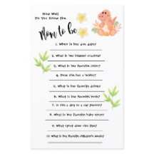 Baby shower Dinosaur Comme vous connaissez bien la