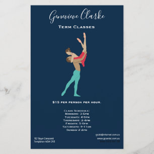 Prospectus 14 Cm X 21,6 Cm Ballet
