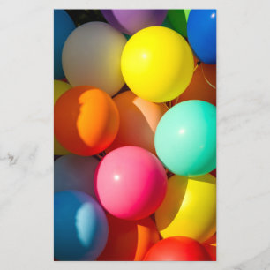 Prospectus 14 Cm X 21,6 Cm Ballons de jouets colorés