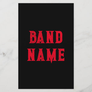 Prospectus 14 Cm X 21,6 Cm Bande personnalisée