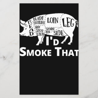 Prospectus 14 Cm X 21,6 Cm BBQ | BBQ Grill Cochon Porc Id Fumer Que Cadeaux H