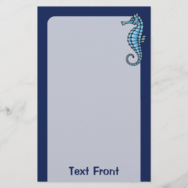 Prospectus 14 Cm X 21,6 Cm Bleu marin (Devant)