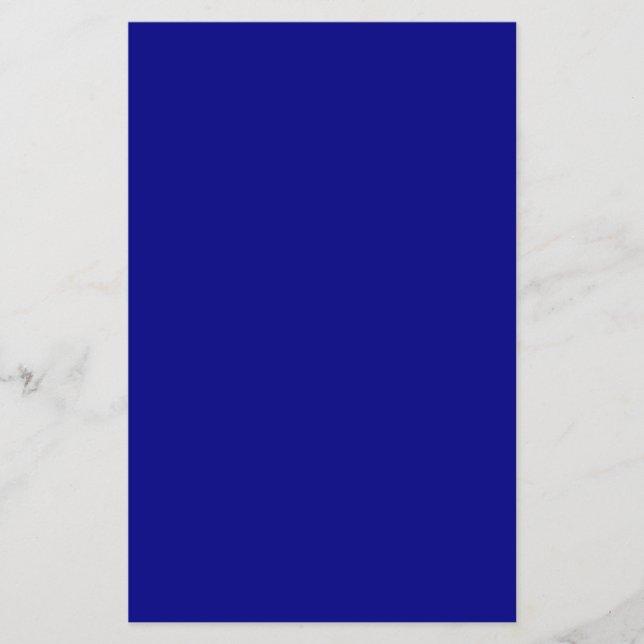 Prospectus 14 Cm X 21,6 Cm Bleu marine uni (Devant)