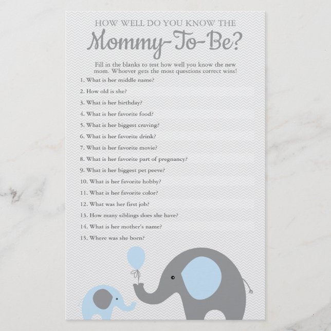 Prospectus 14 Cm X 21,6 Cm Blue Elephant Comme Vous Connaissez Bien La Maman  (Devant)