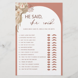 Prospectus 14 Cm X 21,6 Cm Bohême il dit qu'elle a dit maillot de douche de l