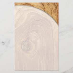 Prospectus 14 Cm X 21,6 Cm Bois de teck rustique en bois Texture Grain de boi