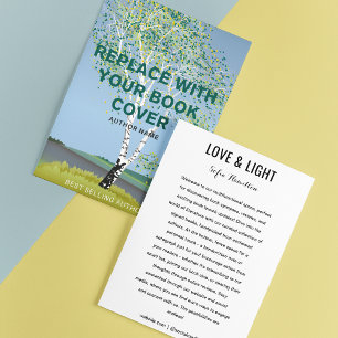 Prospectus 14 Cm X 21,6 Cm Book Signing Event l Publicité Auteur Auteur