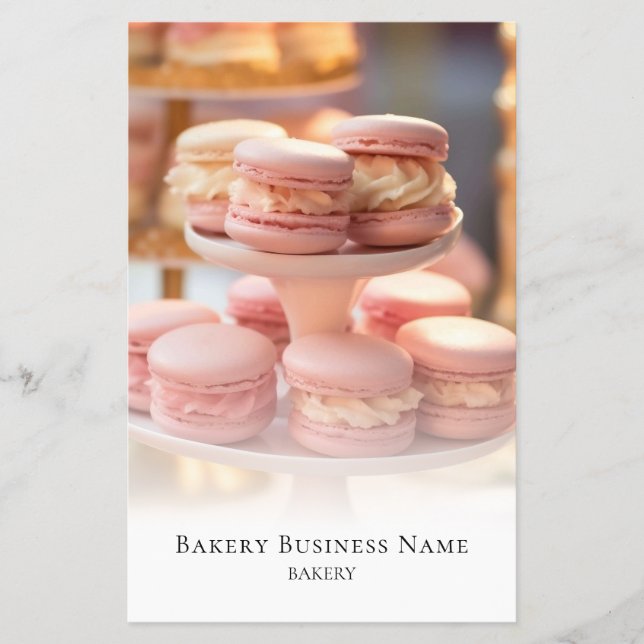 Prospectus 14 Cm X 21,6 Cm Boulangerie photo superposition médias sociaux QR  (Devant)