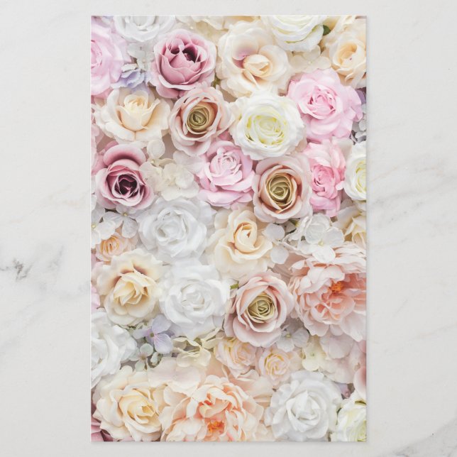 Prospectus 14 Cm X 21,6 Cm Bouquet de fleurs  (Devant)