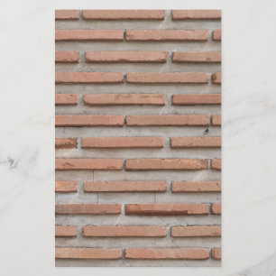 Prospectus 14 Cm X 21,6 Cm Brick wall
