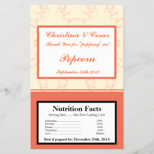 Prospectus 14 Cm X 21,6 Cm Brochure à micro-ondes de maïs soufflé Pinkish/Pea