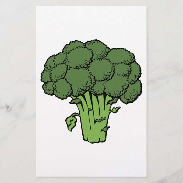 Prospectus 14 Cm X 21,6 Cm Brocoli vert (Devant)