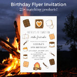 Prospectus 14 Cm X 21,6 Cm Budget Camping S'Mores Bonfire Anniversaire<br><div class="desc">❤️ Économisez de l'argent sur le design de notre fête d'anniversaire des mortes populaires maintenant trouvé sur les prospectus budgétaires! Célébrez leur anniversaire en plein air autour du feu de camp avec leurs amis. Notre mignonne invitation à la fête d'anniversaire de s'mores est fantasque avec les s'mores se fixant autour...</div>