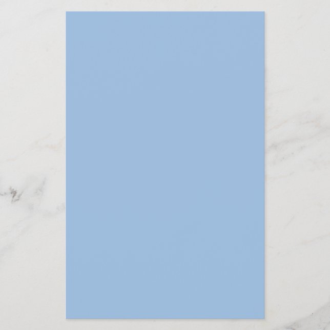 Prospectus 14 Cm X 21,6 Cm Carolina bleu couleur solide (Devant)