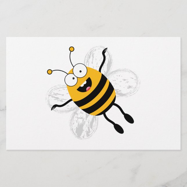 Prospectus 14 Cm X 21,6 Cm Cartoon Bee (Devant)
