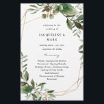 Prospectus 14 Cm X 21,6 Cm Cérémonie Gold Weddin des Feuilles et Eucalyptus B<br><div class="desc">******* LE PAPIER MAQUILLAGE EST MINCE. MISE À NIVEAU D'UN PAPIER PLUS ÉPAISSE. AUCUNE ENVELOPPE N'EST INCLUSE. POUR LE STOCK CARD, CARTES ÉPAISSEUSES, VÉRIFIEZ LE LIEN CI-DESSOUS. STOCK CARTE, CARTES ÉPAISSEUSES ONT UNE OPTION POUR LES ENVELOPPES OU LES INCLUENT******** TAILLE MOYENNE***Aucune enveloppe, version circulaire. Économisez de l'argent sur les invitations...</div>