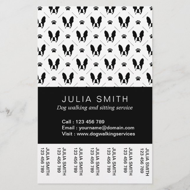 Prospectus 14 Cm X 21,6 Cm Chiffre de taureau français (Devant)