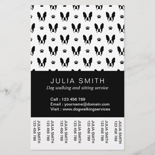 Prospectus 14 Cm X 21,6 Cm Chiffre de taureau français (Devant)