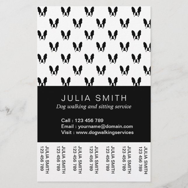 Prospectus 14 Cm X 21,6 Cm Chiffre de taureau français (Devant)