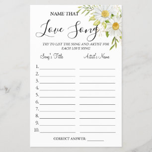 Prospectus 14 Cm X 21,6 Cm Chrysanthemum Nom qui aime la chanson douche jeu c