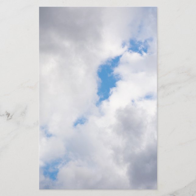 Prospectus 14 Cm X 21,6 Cm Ciel couvert (Devant)