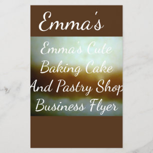 Prospectus 14 Cm X 21,6 Cm Circulaire D'Affaires Gâteaux Et Pâtisseries