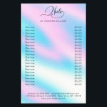 Prospectus 14 Cm X 21,6 Cm Circulaire des clous modernes<br><div class="desc">Moderne Flyer,  perfekt für dich als Lashes Artist/Stylist/Experte. Editiere dein Produkt in Minuten in dem Du deine Daten hinzu fügst. Über "weiteres personalisieren" kannst Du die Schriftart/Farbe/Position verändern.</div>