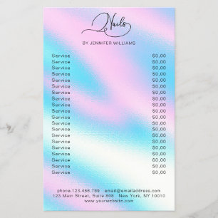 Prospectus 14 Cm X 21,6 Cm Circulaire des clous modernes