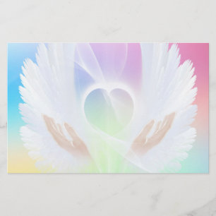 Prospectus 14 Cm X 21,6 Cm Circulaire d'un coeur aimant