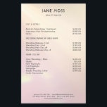 Prospectus 14 Cm X 21,6 Cm Circulaire moderne de Salon Llow<br><div class="desc">Flyer moderne Llow Salon. Parfait pour Coiffeur,  maquillage,  clous et cils artistes et plus encore. Modifiez votre texte en quelques minutes.</div>