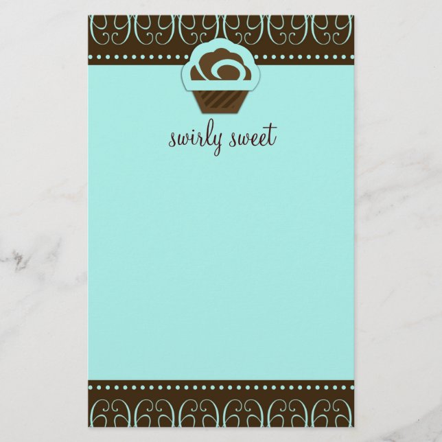 Prospectus 14 Cm X 21,6 Cm Circulaire Tourbillonnant 311 Turquoise sucré (Devant)