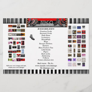 Prospectus 14 Cm X 21,6 Cm Circulaire ZIZZAGO 5