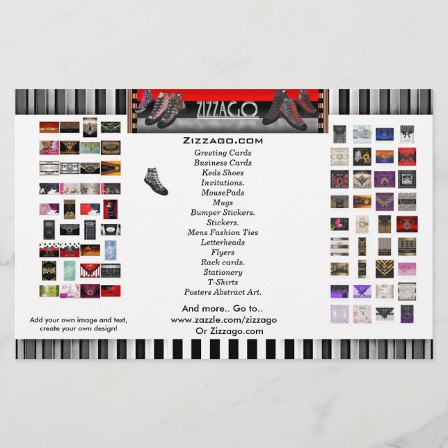 Prospectus 14 Cm X 21,6 Cm Circulaire ZIZZAGO 5 (Devant)