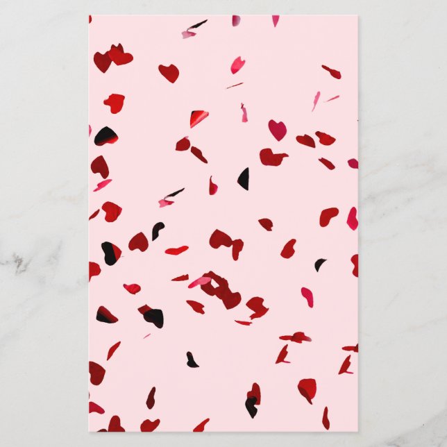 Prospectus 14 Cm X 21,6 Cm Coeurs D'Amour (Devant)