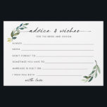 Prospectus 14 Cm X 21,6 Cm Conseil feuillage minimaliste pour la mariée à êtr<br><div class="desc">Magnifiques cartes de conseils pour le mariage et le marié. Pour une personnalisation plus avancée de cette conception,  par exemple la modification de la disposition,  de la police ou de la taille du texte,  cliquez sur le bouton "PERSONNALISER" ci-dessus. Veuillez me contacter pour toute question !</div>