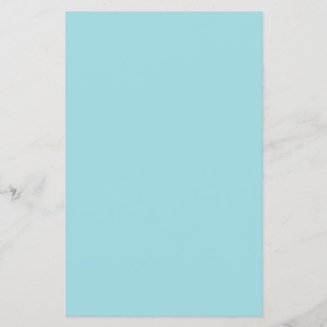 Prospectus 14 Cm X 21,6 Cm Couleur solide bleu ciel doux (Devant)