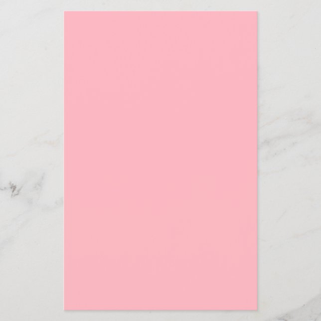 Prospectus 14 Cm X 21,6 Cm Couleur solide rose clair (Devant)